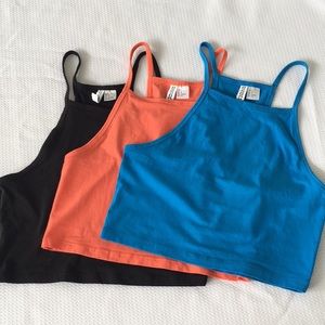H&M halter tops, set of 3, Size S